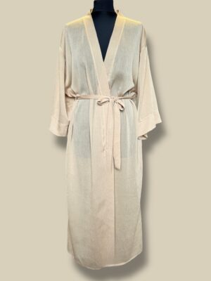 "Pale yellow" kimono